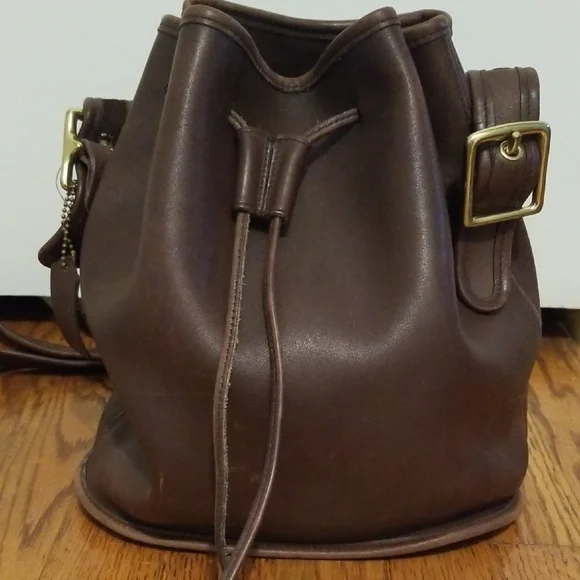 Coach Vintage Drawstring Bucket Bag - Picture 1 of 8